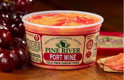 Pine River Port Wine Cheese Spread